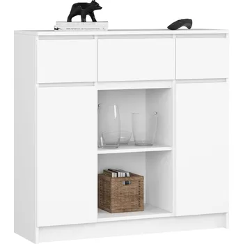 Komoda Komoda Akord 101 x 35 x 98 cm bílá matná