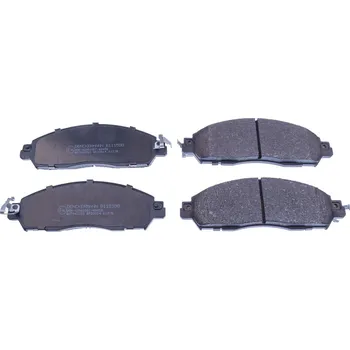 Brzdová destička Sada brzdových destiček, kotoučová brzda DENCKERMANN B111598