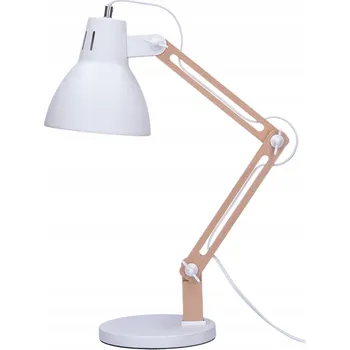 Lampička Solight stolní lampa Falun E27 bílá, LED lampička