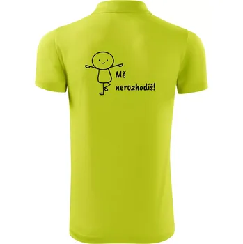 Pánská košile Mě nerozhodíš - Polokošile Victory sportovní (dresovina) - XL ( Limetková )