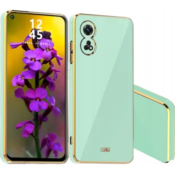 Pouzdro na mobilní telefon Zadní Kryt RCBR pro Oppo Reno 8T 4G GLAMOUR COLOR CASE tyrkysová