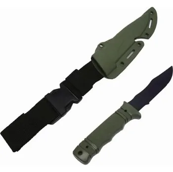 Sport TCX Cvičný gumový nůž s pouzdrem 24cm - zelený [TCX]