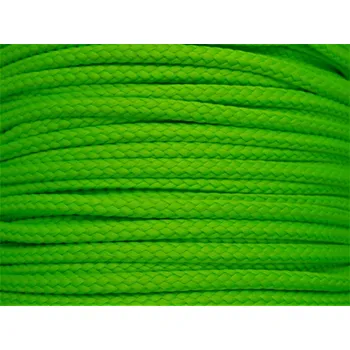 Šňůra YarnMellow Loopy 4mm - trávová - 1m