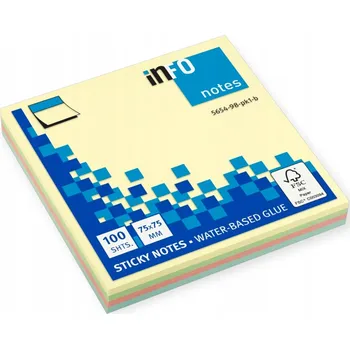Samolepicí bločky inFO notes 100 listů