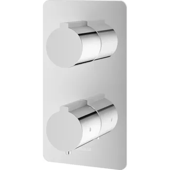 Vodovodní baterie Nástěnná vanová baterie Kohlman EXPERIENCE stříbrná