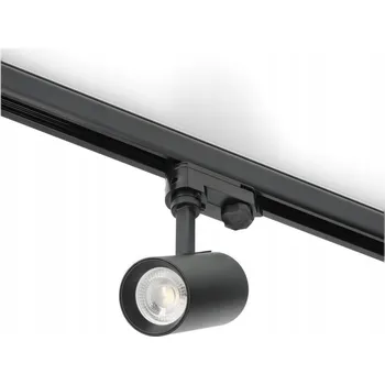 Bodové svítidlo Černý lištový reflektor na GU10 Spot pro 3fázové lišty | Lištové svítidlo