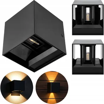 Venkovní osvětlení Venkovní nástěnné svítidlo Masterled černé G9 0 W