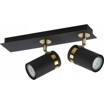 Bodové svítidlo Obdélníkové bodové svítidlo Italux černé