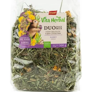 Krmivo pro hlodavce Vitapol pamlsky bylinky 0,5 kg králík