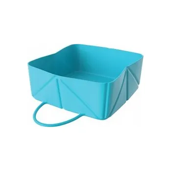 Miska pro psa Miska Dla Psa Składana Turystyczna Silikonová Skládací Miska pro Psa na Cesty - Na Jídlo i Vodu