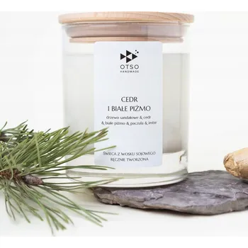 Svíčka Sójová vonná svíčka Otso Handmade