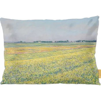 Polštář Polštář Równina Gennevilliers, žlutá pole Gustave Caillebotte