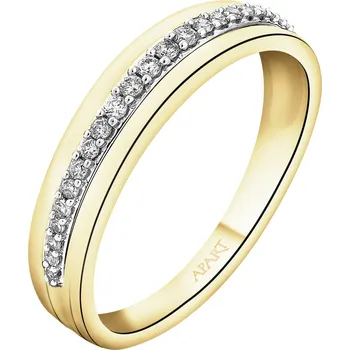 Prsten Zlatý prsten s diamanty - 0,10 ct - ryzost 585 - 160.599