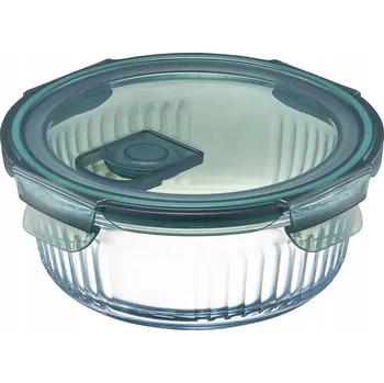 Mikrovlnná trouba AMBITION SKLENĚNÁ MISKA S VÍKEM DO MIKROVLNNÉ TROUBY A TROUBY RILLET 0,95L