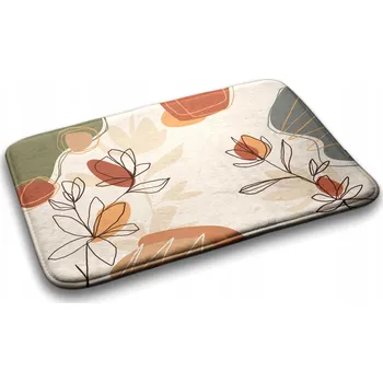 Koupelnová předložka Absorpční koupelnová předložka - Geometrická abstrakce