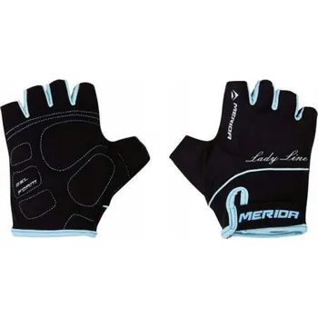 Cyklistické rukavice Cyklistické rukavice Merida XS černé