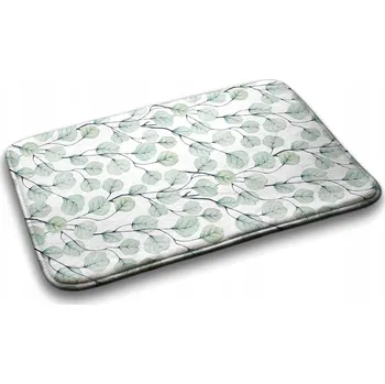 Koupelnová předložka Koupelnová předložka / kobereček Měkký Vzor Eukalyptové Listy