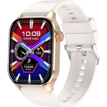 Hodinky Chytré Hodinky DIAWAY CHYTRÝ NÁRAMEK KROKY AMOLED UPOZORNĚNÍ bílý