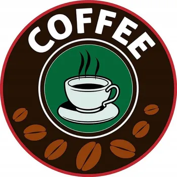Obraz Plechová cedule Coffee