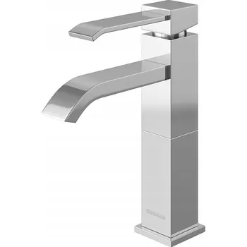 Vodovodní baterie Stojánková umyvadlová baterie Kohlman Axis, stříbrná