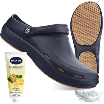 Pracovní obuv Zdravotní Pantofle Pohodlné Pěnové Dřeváky Kosmetické z Pěny FitClog vel. 42