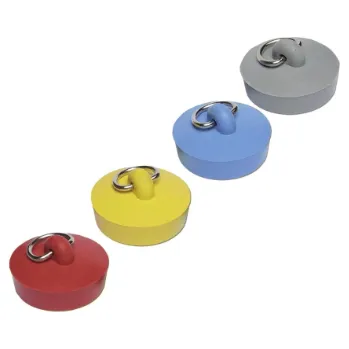 Těsnění Nývlt Džezový špunt s poutkem modrý 1 1/2" 43mm pryž