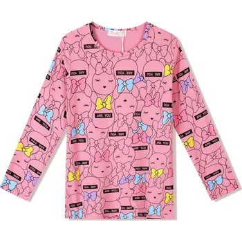 Dívčí tričko Dívčí tričko - KUGO KC2360, růžová Barva: Růžová, Velikost: 98