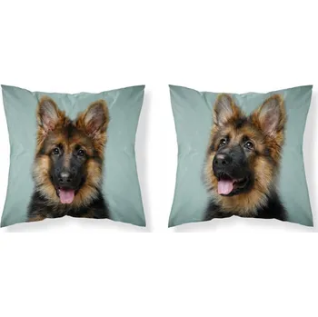 Povlak na polštářek Povlak 40 x 40 polštáře Detexpol Ovčácký pes