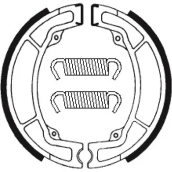 Nářadí na motocykly Brzdové čelisti TECNIUM Off-Road Organic - BA033 BA033