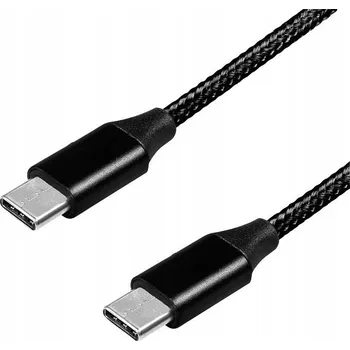 Datový kabel Kabel Akasa USB - USB typ C 0,3 m černý