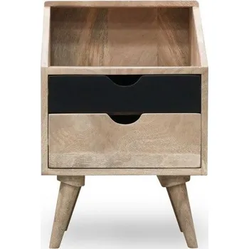 Noční stolek Noční stolek dřevěný ve skandinávském stylu