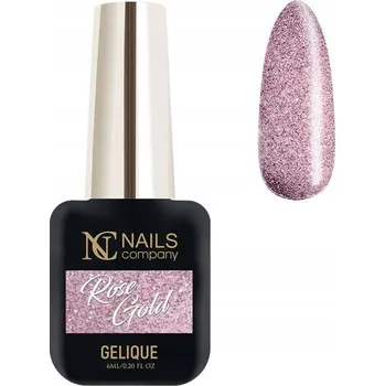 Přípravek na nehty Hybridní lak barevný Nails Company Rose Gold 6 ml