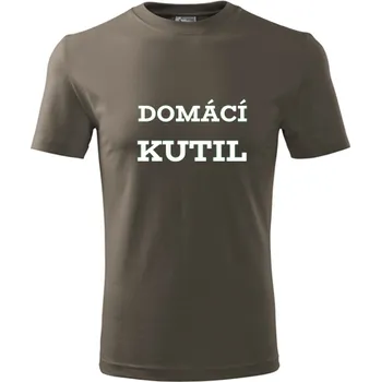 Army tričko domácí kutil - dárek pro kutila - barva hnědá - velikost M