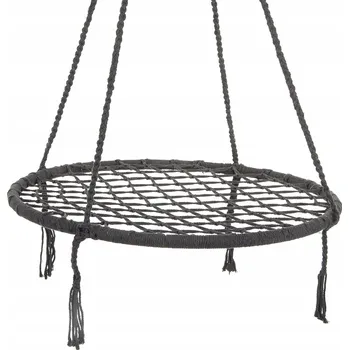Houpací síť Houpací síť Royokamp 1031453, 80 cm, šedá