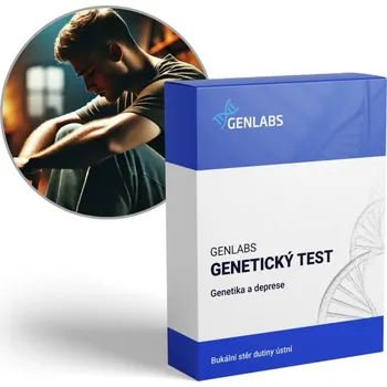 Diagnostický test GENLABS 1x Genetika a deprese (MTHFR C677T, MTHFR A1298C)
