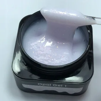 Lak na nehty Monarx Modelingový gel na nehty opal 1 (BEZ HEMA) 13 ml