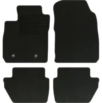 autokoberec Kobercové rohože Edecor velurové 4 ks