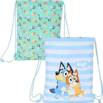 Školní sáček SAFTA VAK NA OBUV ŠKOLNÍ SPORTOVNÍ NA CVIČKY BLUEY SISTERS
