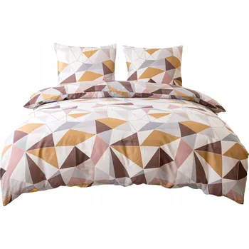 Povlečení Povlečení SATÉNOVÉ 2 povlaky na polštáře 70x80 souprava 160x200 3dílná stylová MARIA