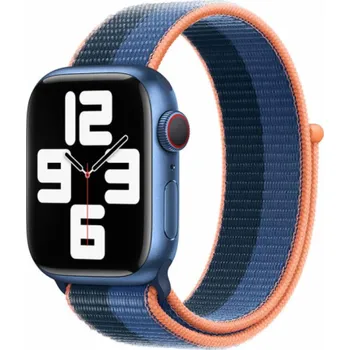 Příslušenství k chytrým hodinkám Deví řemínek Nylon Braided Two-Tone Loop pro Apple Watch 44/45/46mm - Pinch Feather