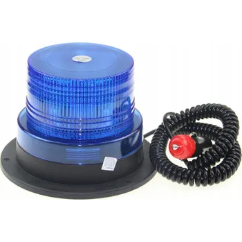 Autoelektronika LED VÝSTRAŽNÁ LAMPA MAGNET UFO MAJÁK MODRÝ