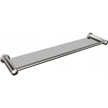 Koupelnový nábytek Koupelnová polička pod zrcadlo Lile P20886 skleněná závěsná 60 cm