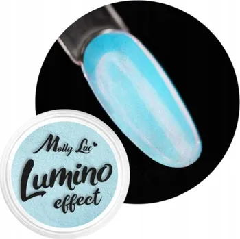 Prášek na nehty MollyLac Lumino Effect Č. 9
