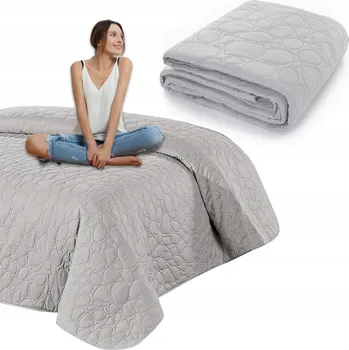 Přehoz na lůžko Přehoz na postel 220x240 Dekorační Mikrovlákno Nicole