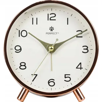 Budík Budík Perfect růžový, 11 cm