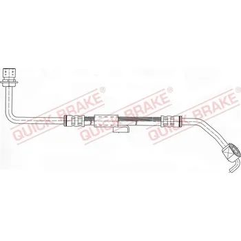 Brzdová hadice Brzdová hadice QUICK BRAKE 50.948 QB