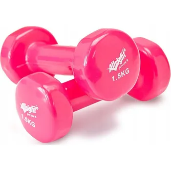 Vinylové činky Allright 2x 1,5 kg 2 ks