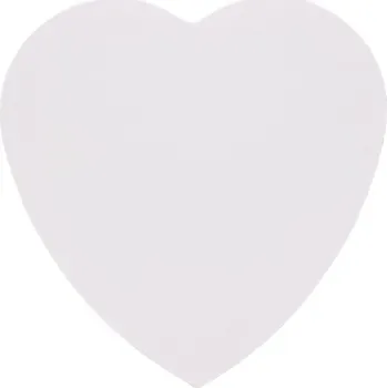 Textilie Van Bleiswijck Malířské plátno ve tvaru srdce