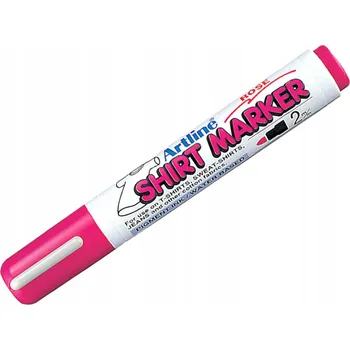 Marker Artline - tričko na textil, růžové