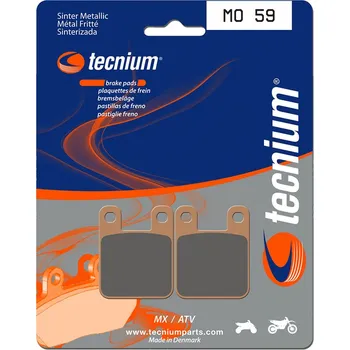 Nářadí na motocykly Brzdové destičky TECNIUM MX/ATV ze slinutého kovu - MO59 MO59